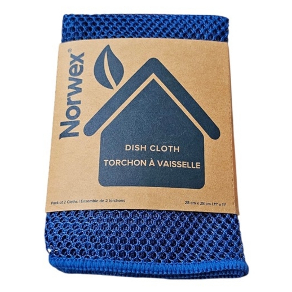 Norwex Blue Mini Dish Cloths